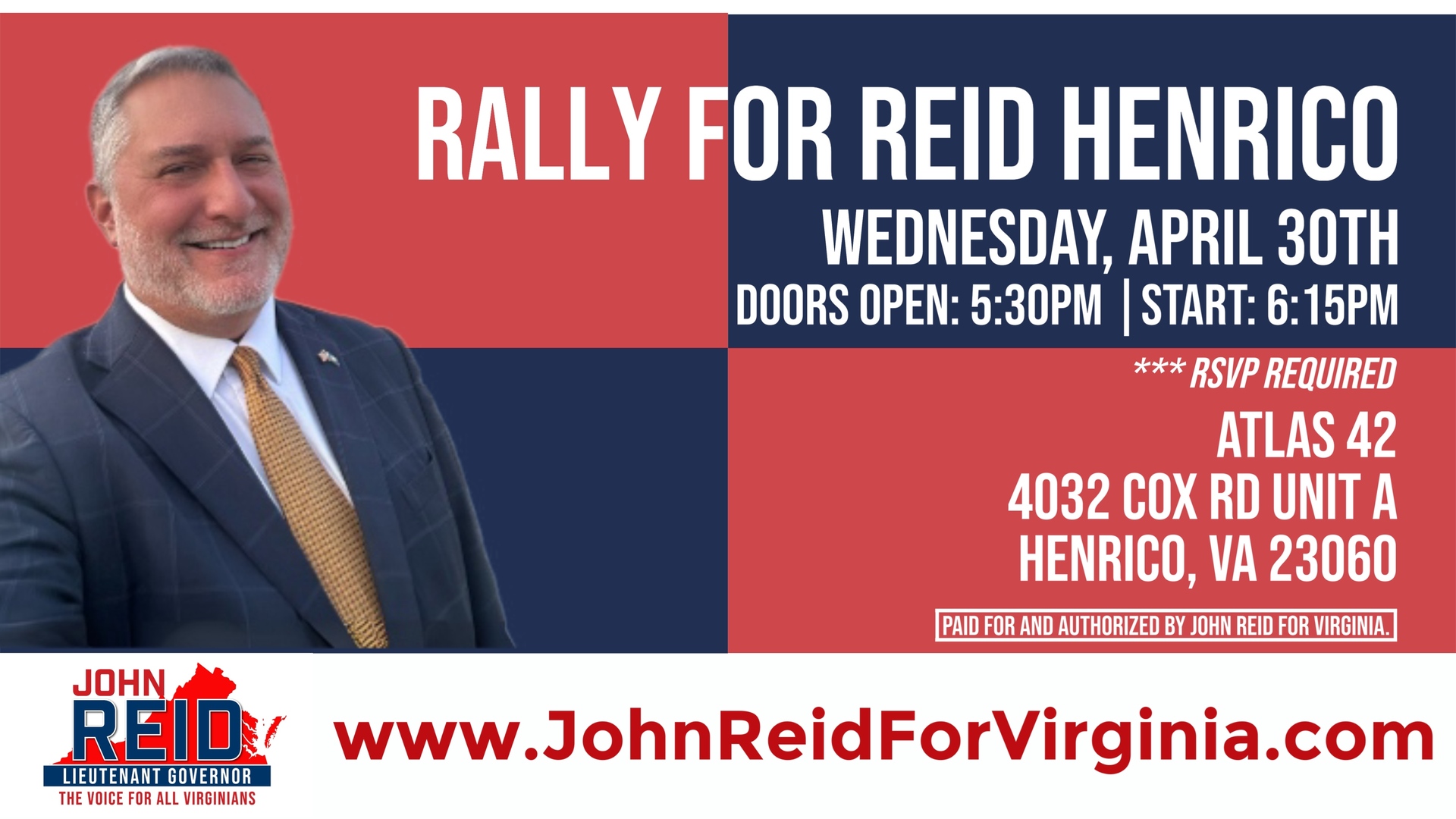 Henrico Rally For Reid