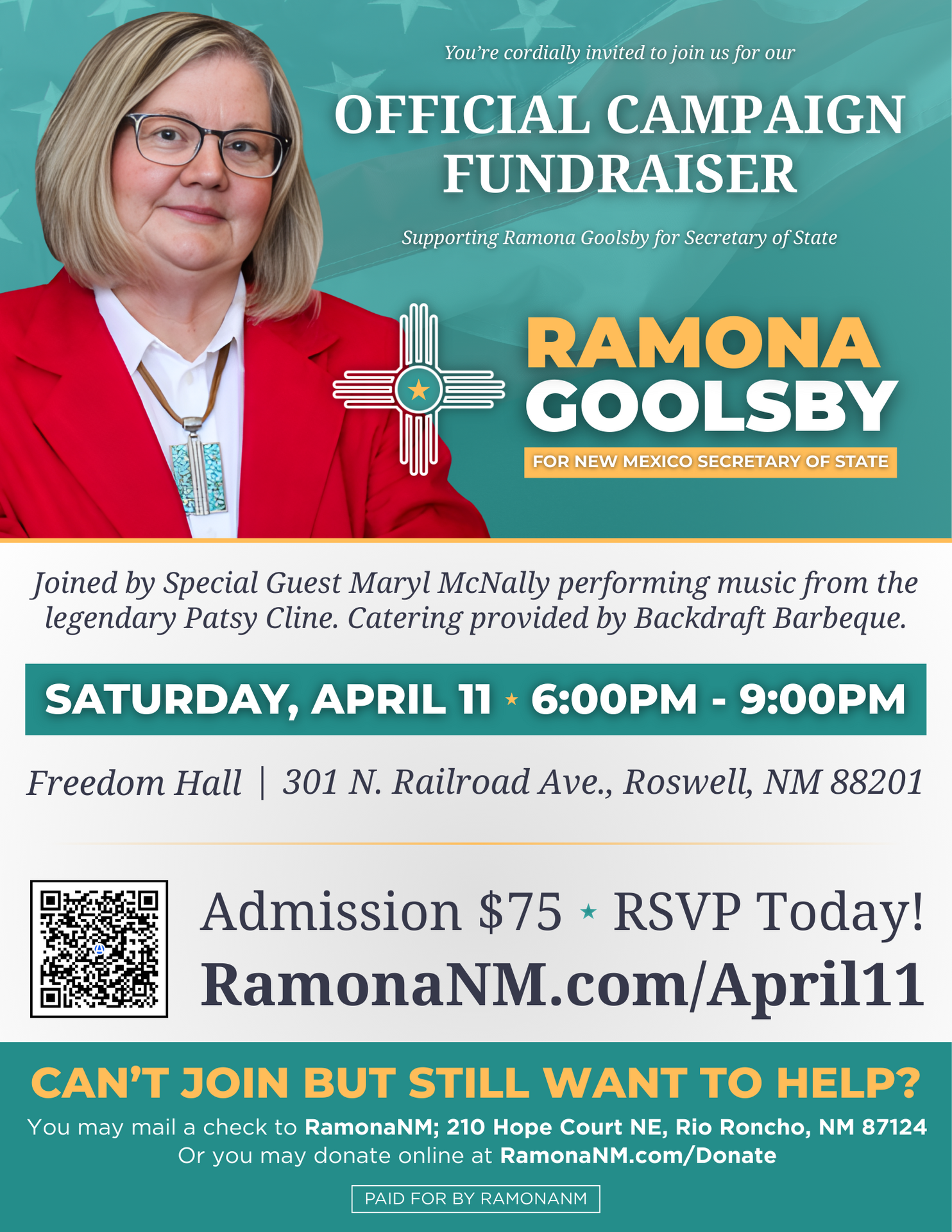 Ramona Rember Remember Ramona Fundraiser