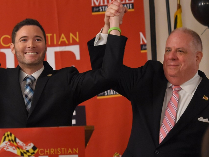 Friends of Christian Miele: An Evening with Governor Larry Hogan & Delegate Christian Miele 8/28/18