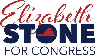 Elizabeth Stone for Virginia: Website Splash