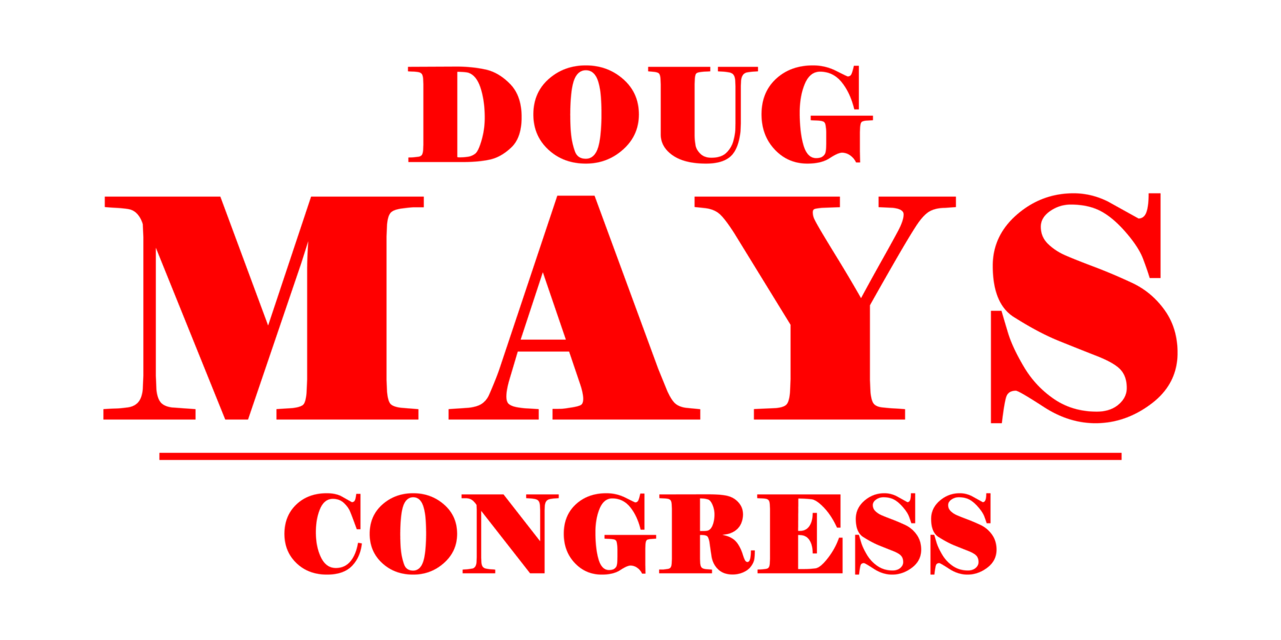 Doug Mays for Congress: Website