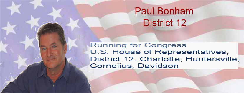 Paul Bonham For Congress: New Campaign