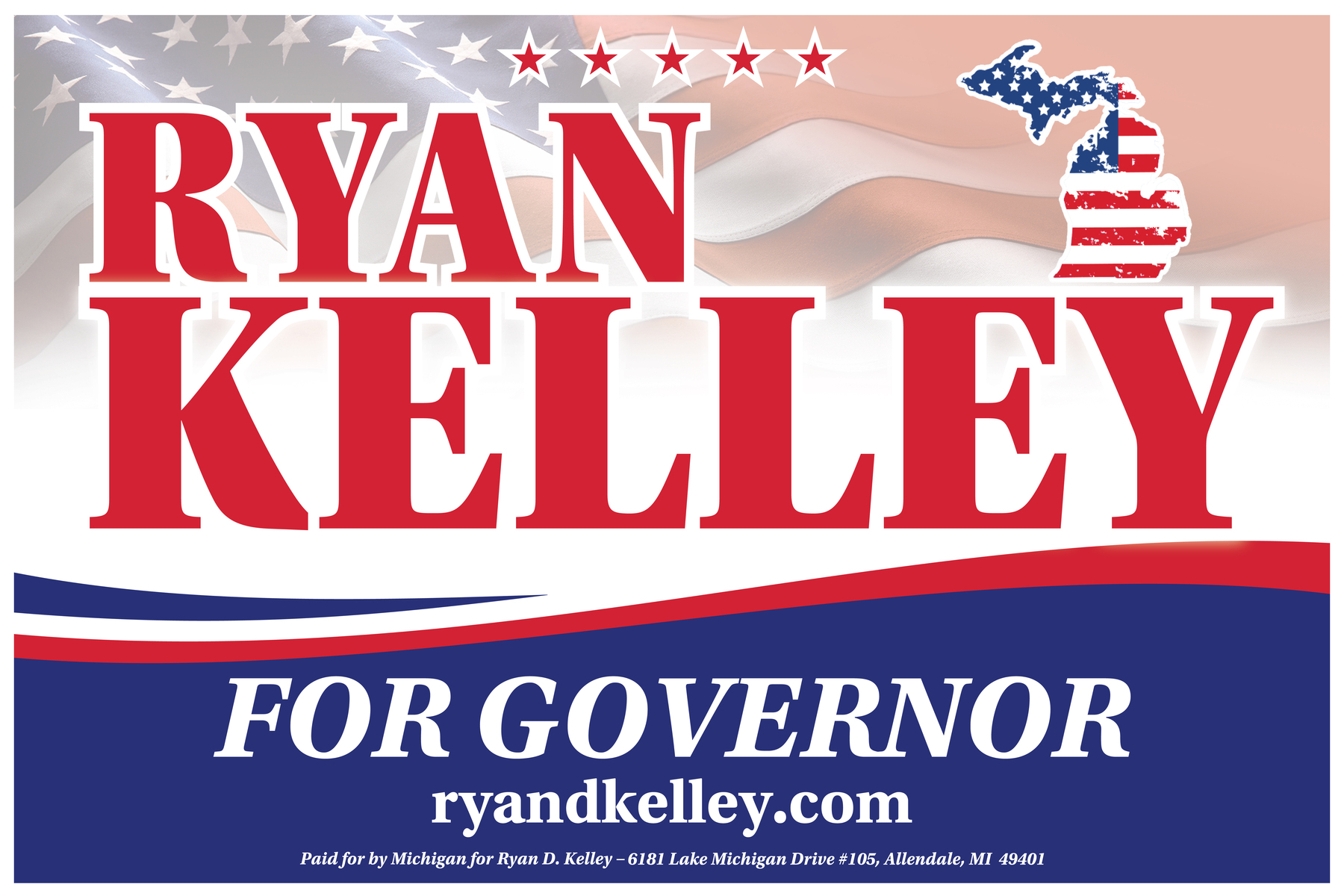 Michigan For Ryan D. Kelley: General Fund - First Page