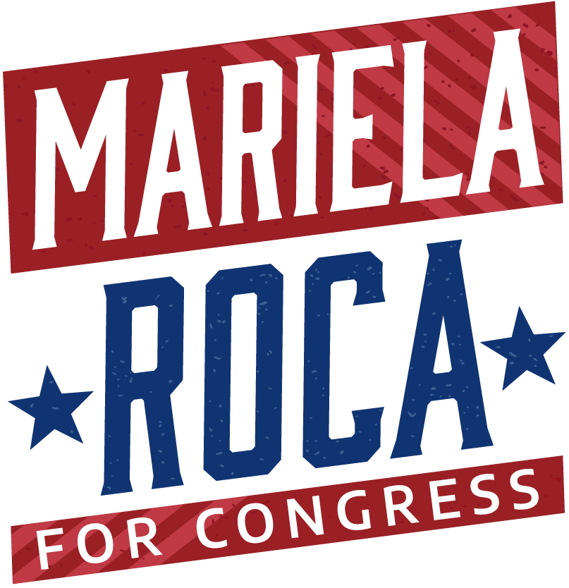 Roca For Congress: Website Splash