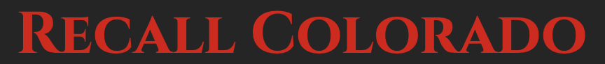 Values First Colorado: Recall Colorado Website