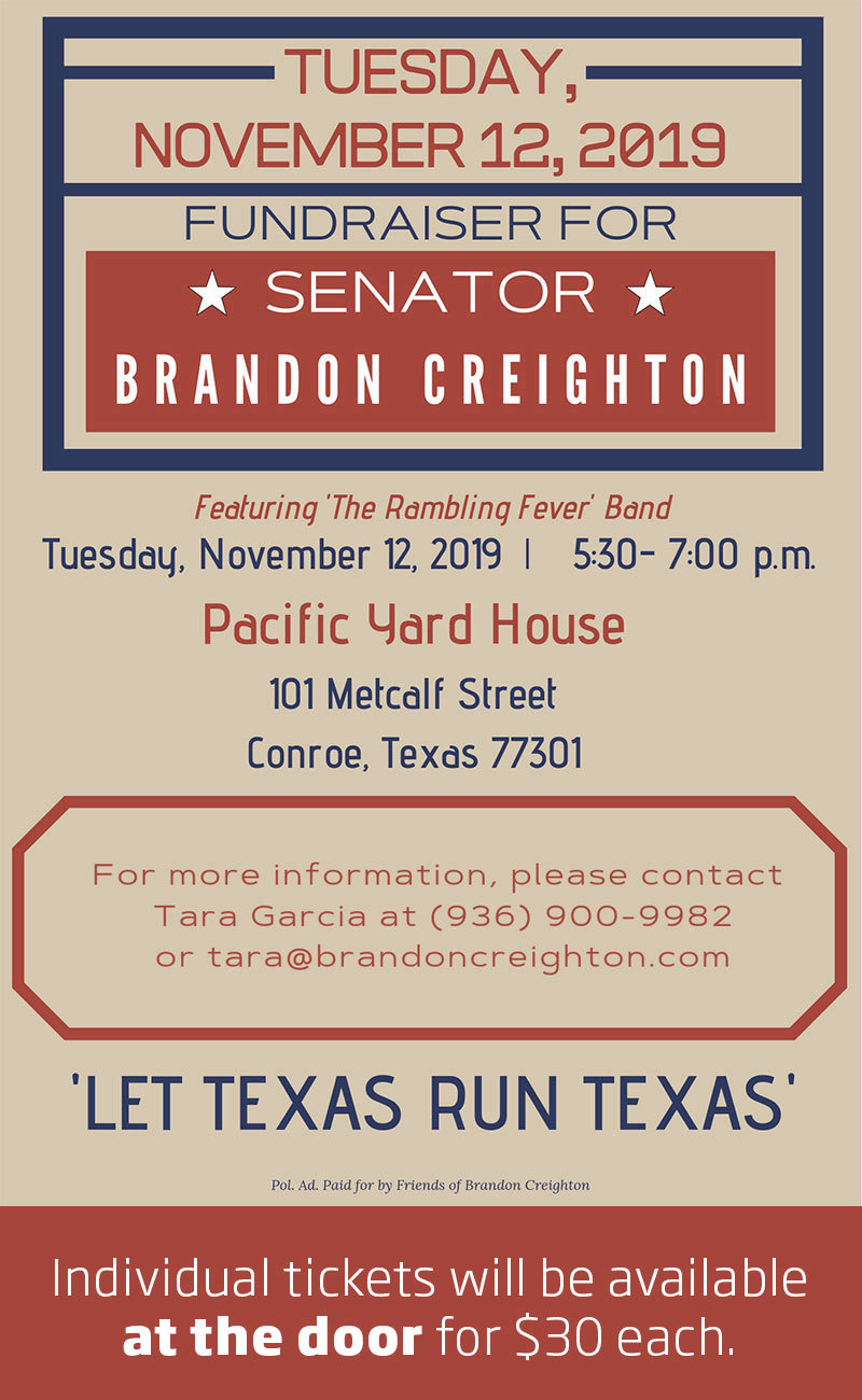 Friends of Brandon Creighton: Fundraiser Nov 12 2019