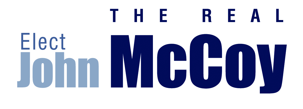 Re-elect John McCoy: Re-Elect John McCoy
