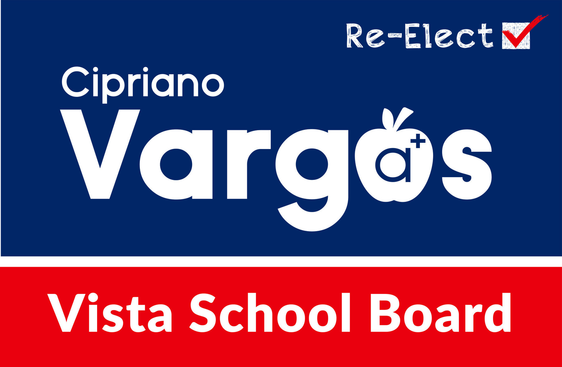 Vargas for Vista Schoolboard 2020: General Fund