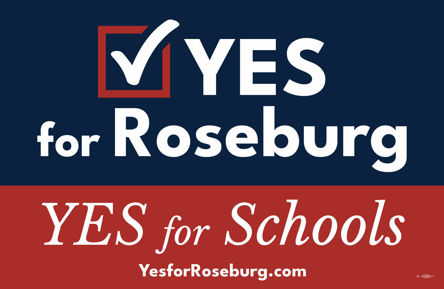 Vote YES for Roseburg Schools: General Fund