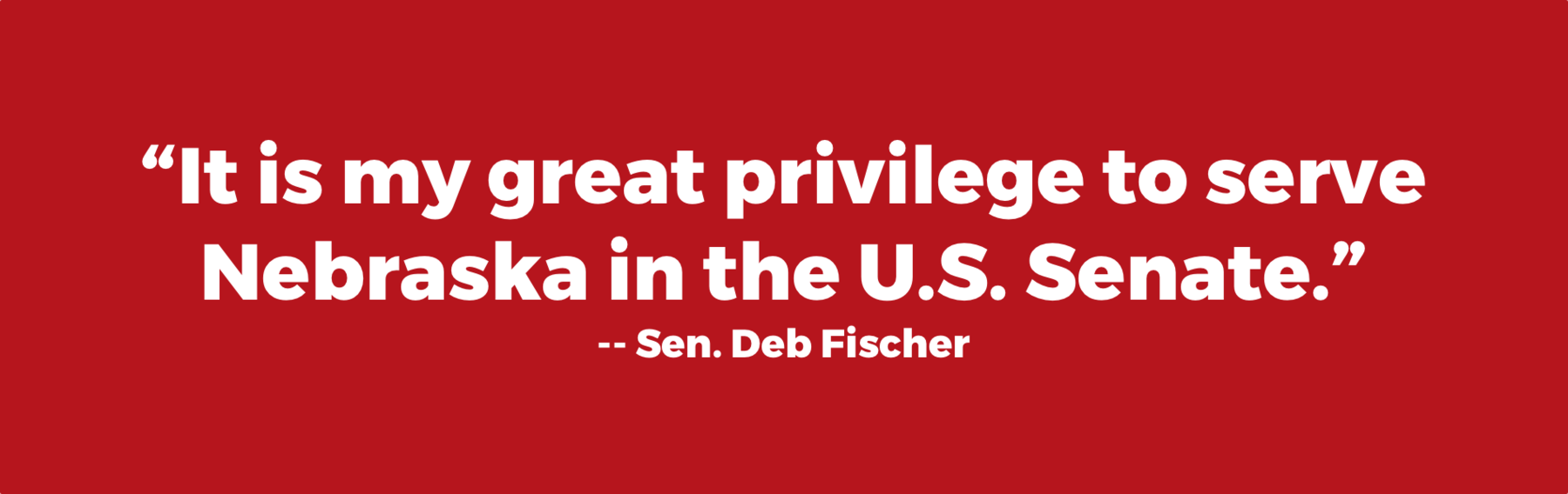 Deb Fischer for US Senate: Deb Fischer for Senate