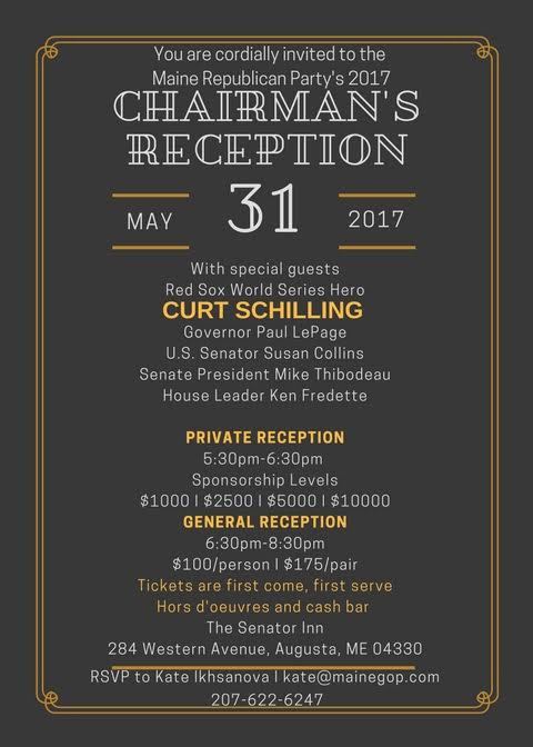 Maine Republican Party: 99 2017 Chairman's Reception