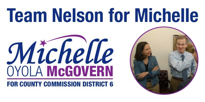 Michelle Oyola McGovern for Palm Beach County Commission: Team Nelson for Michelle