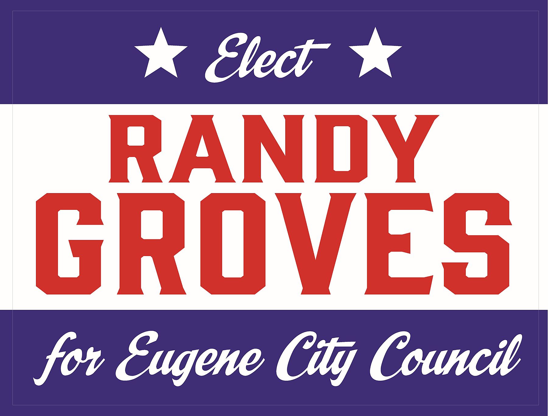 Randy Groves for Eugene: General Fund