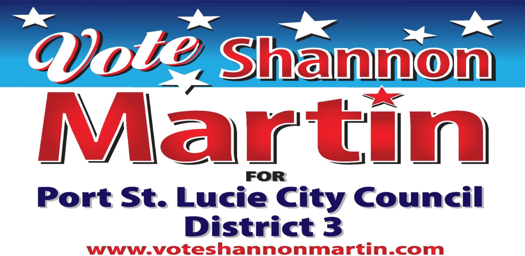 Shannon Martin Campaign for PSL City Council District 3: General Fund