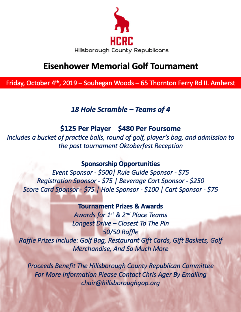 Hillsborough County Republican Committee: Golf Tournament