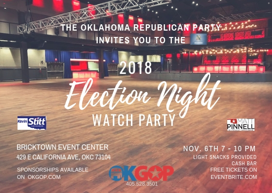 OKGOP: Watch Party 2018
