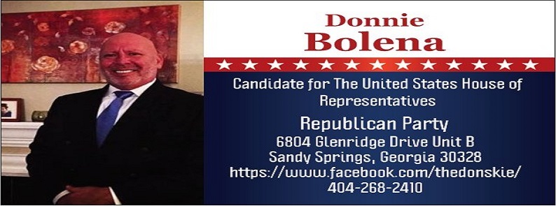 Donnie Bolena for Congress Georgia - 6: Donnie Bolena For Georgia - 6