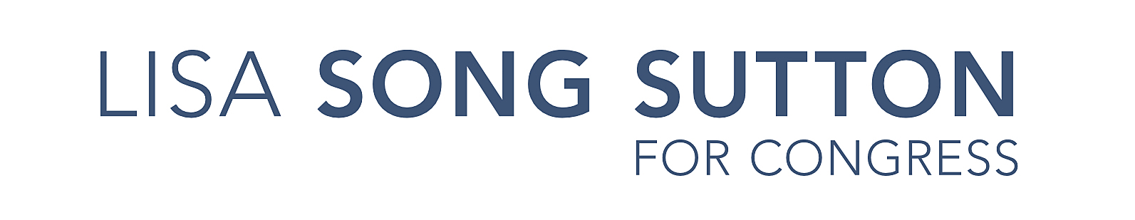 Lisa Song Sutton for Congress: Landing Page