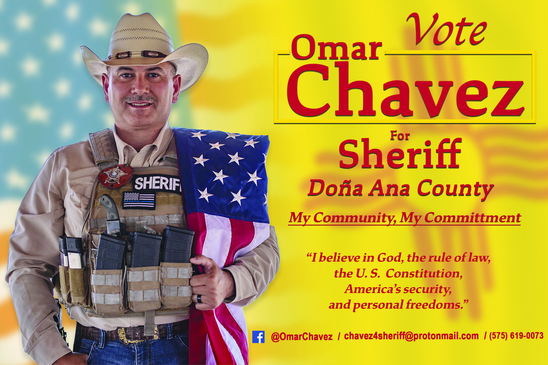 Omar Chavez for Dona Ana Sheriff: Omar Chavez for Dona Ana Sheriff