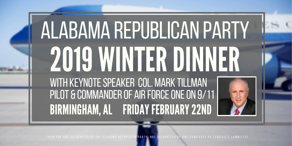 Alabama Republican Party: 2019 Winter Dinner- Tickets