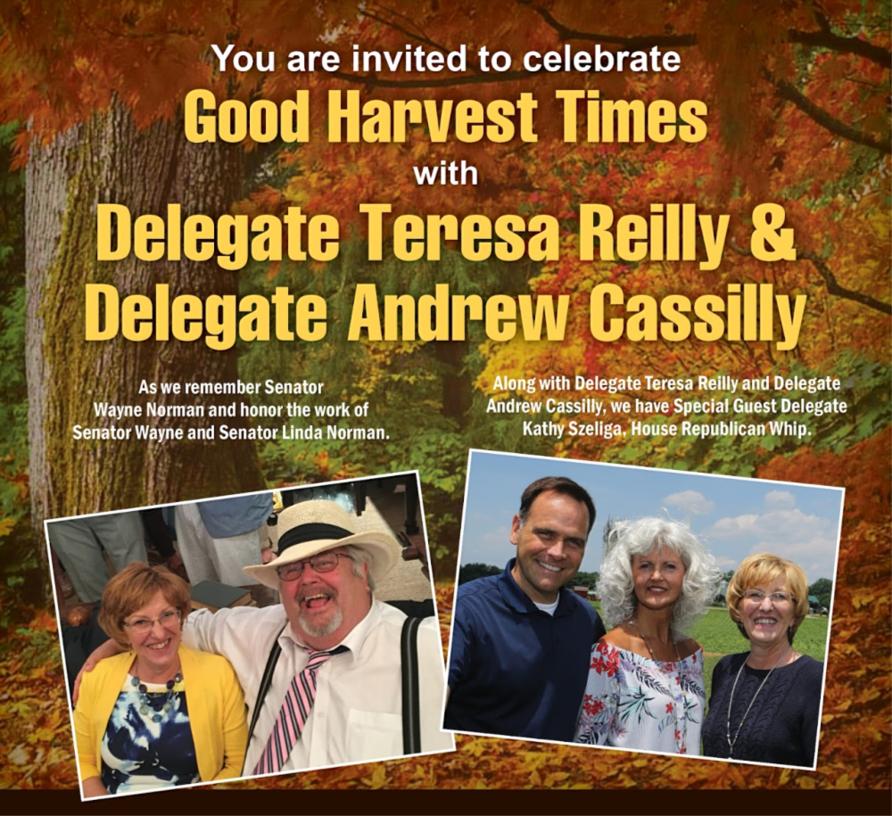 Citizens For Teresa Reilly: Good Harvest Times (11/4/2018)