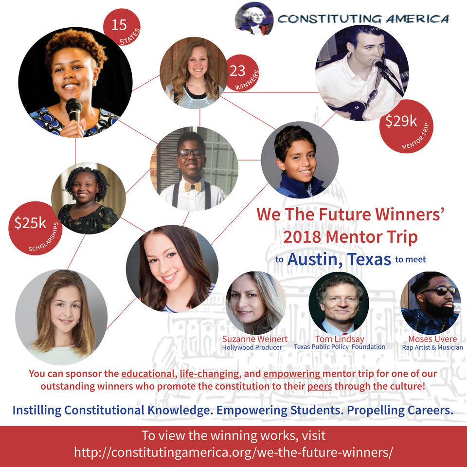 Constituting America: Sponsor A Winner!