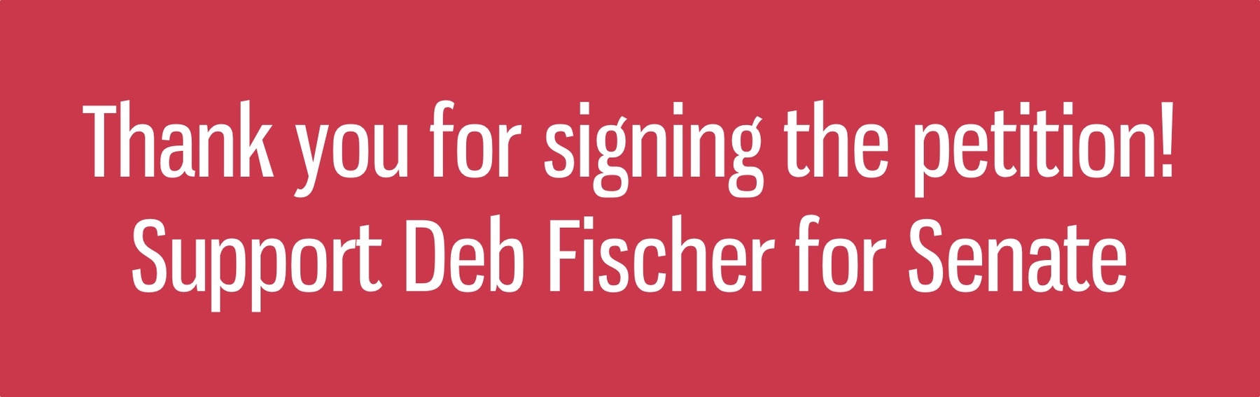 Deb Fischer for US Senate: Deb Fischer for Senate