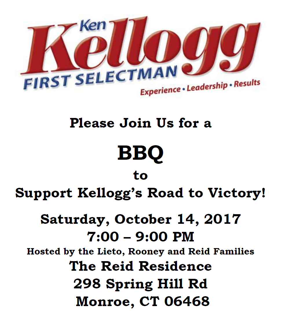 Kellogg 2017: October 14th BBQ