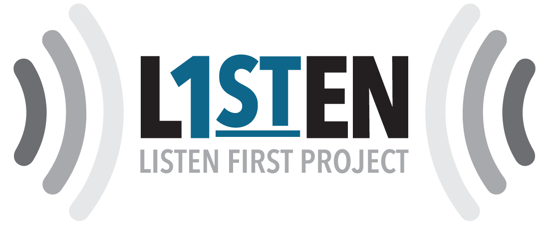 Listen First Project: Listen First Project Sticker (Direct)