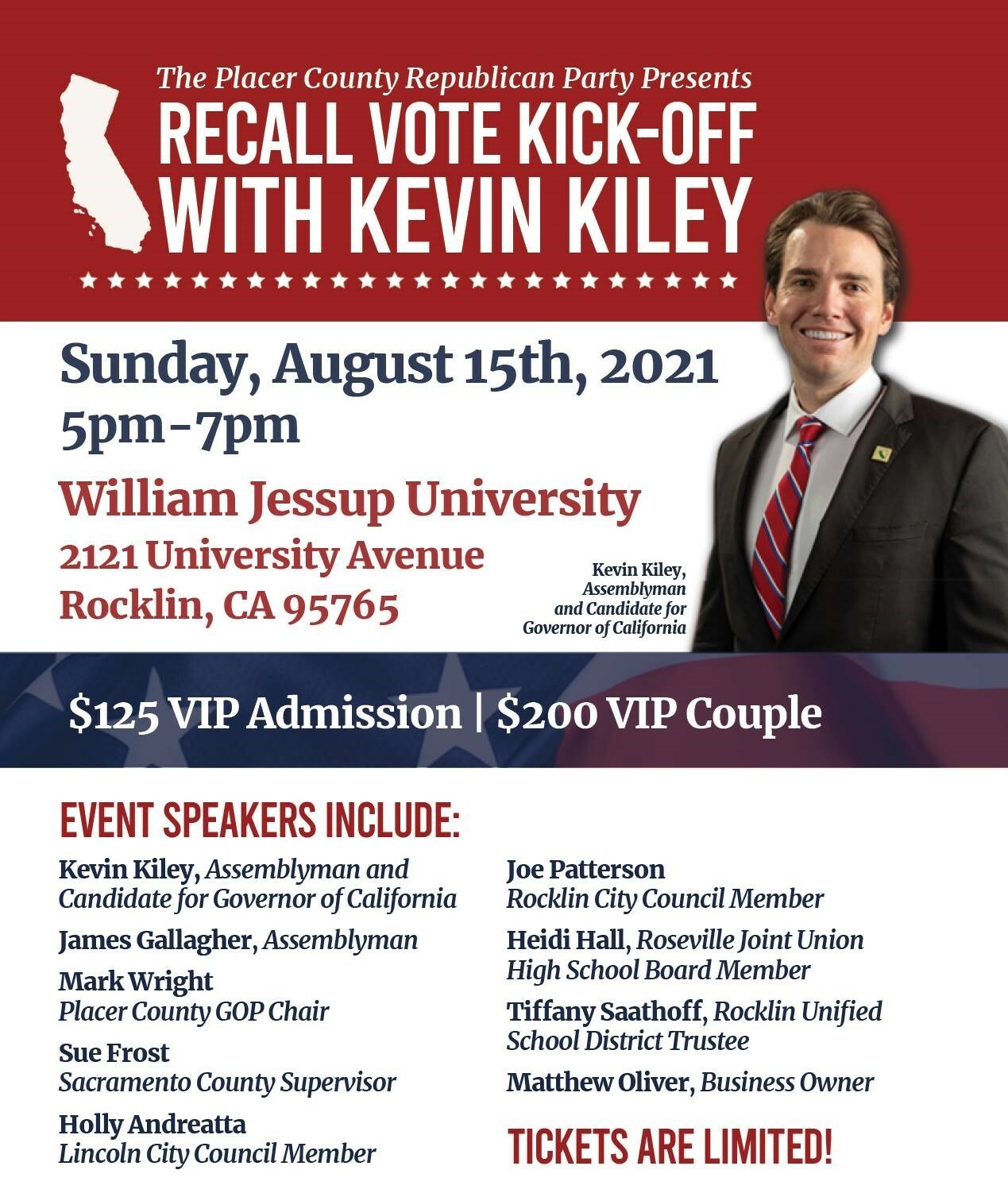 Placer County Republican Central Committee: RecallKickOff